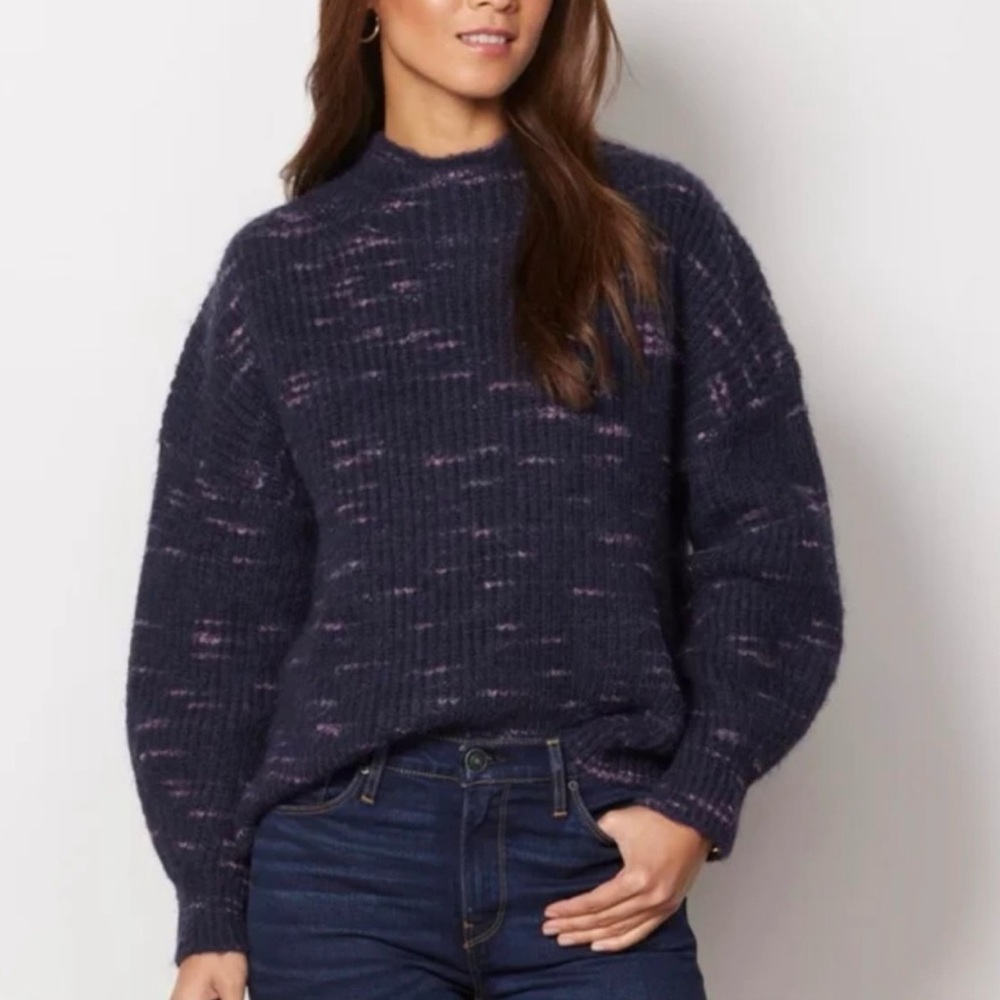Varley Albion knit fuzzy sweater